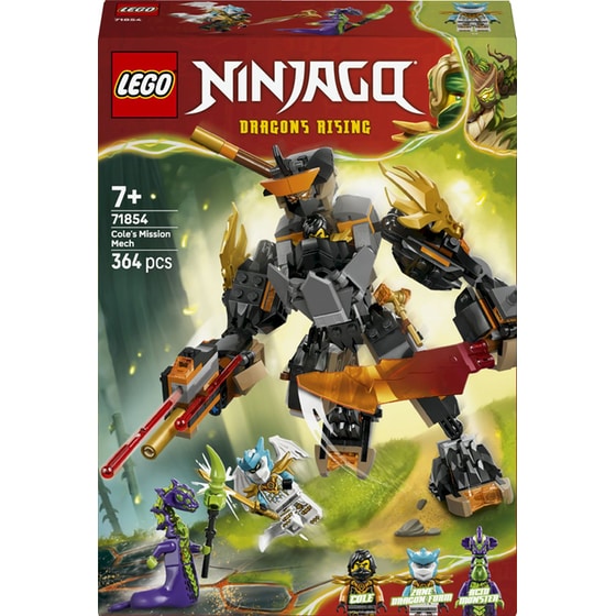 LEGO® NINJAGO® Εξωστολή Αποστολών του Κόουλ & Ζέιν-Δράκος (71854) image 0