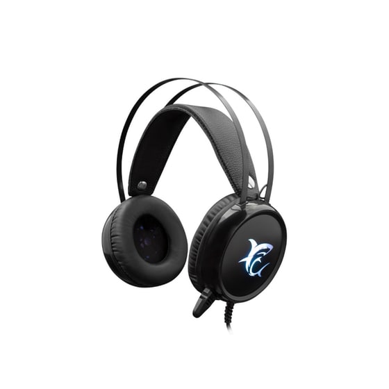 White Shark Margay Gaming Ενσύρματα Ακουστικά 3.5mm/USB με LED Φωτισμό - Μαύρα image 0