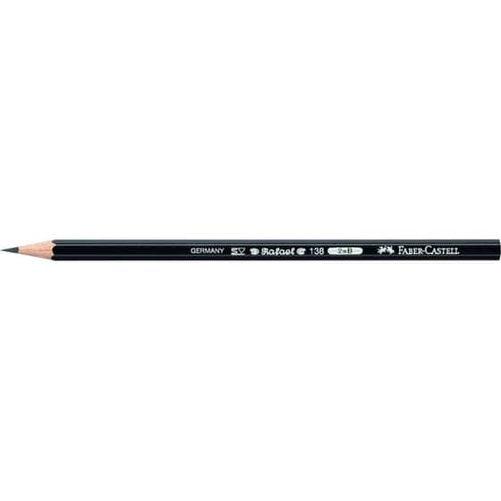 Μολύβια Ξύλινα Rafael 138 Faber Castell 2B (12 Τεμάχια) image 0
