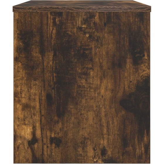 Έπιπλο Τηλεόρασης VidaXL 60 x 35 x 40 cm - Καπνιστή Δρυς image 5
