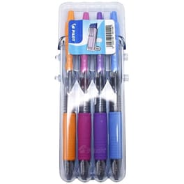 Στυλό Pilot Frixion Clicker 0.7mm (4 Τεμάχια)