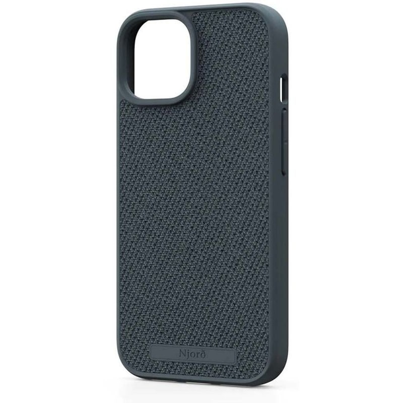 Θήκη Apple iPhone 15 Plus - Njord Fabric MagSafe Case - Dark Grey