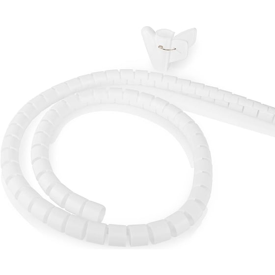 Διαχειριστής Καλωδίων Nedis Spiral Sleeve CMSW2328WT200 - Λευκό image 2