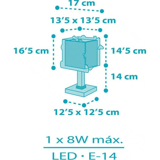 Παιδικό Επιτραπέζιο Φωτιστικό Ango Rocket 63351 image 4