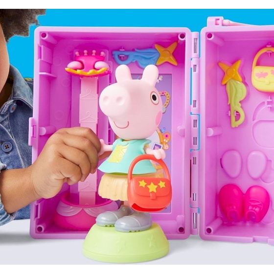Hasbro Σετ Παιχνιδιού Peppa Pig Η Ντουλάπα της Peppa (G10175) image 3