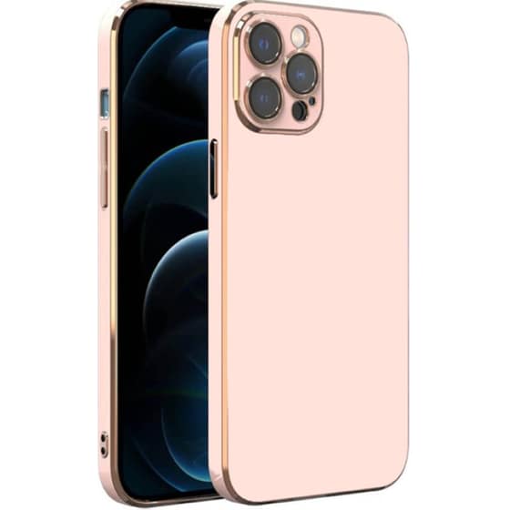 Θήκη Apple iPhone 13 Pro Max - Bodycell Gold Plated - Pink image 0