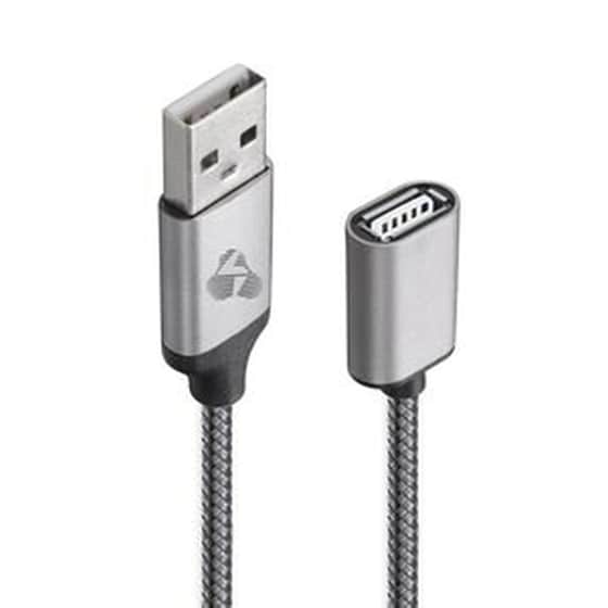 Καλώδιο δεδομένων Powertech Καλώδιο Usb (m) Σε Usb (f), Prime, 480mbps, 1.5m, Γκρι image 0