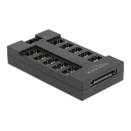 Delock Rgb Hub 64128 Για Argb Leds, 10 Θύρες, Μαύρο