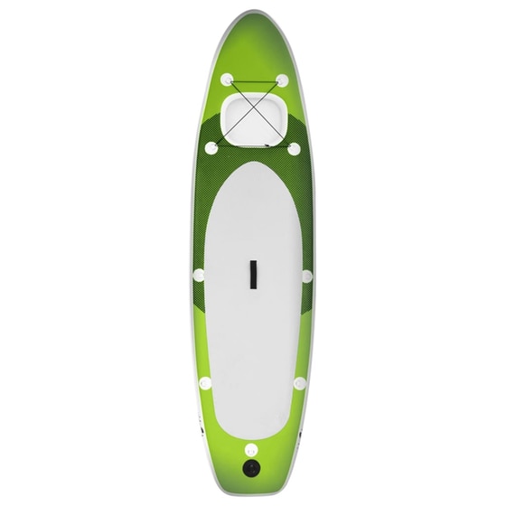 Φουσκωτή Σανίδα SUP VidaXL 300x75 cm - Πράσινη image 1