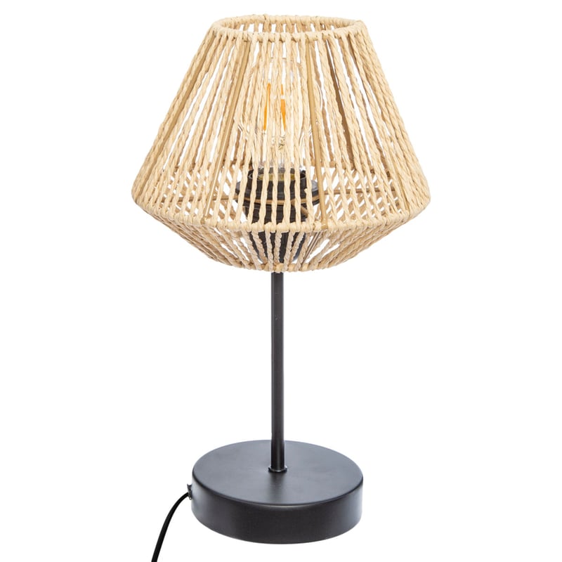 Πορτατίφ Spitishop Μεταλλικό 19x34 cm - Μαύρο/Μπεζ