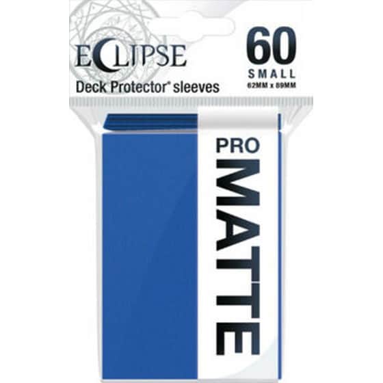 Ultra Pro Small Card Sleeves Eclipse Matte Pacific Blue 60 Τμχ image 0