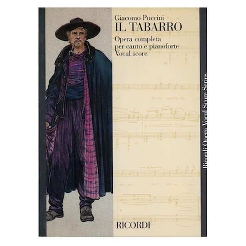 RICORDI Puccini Giacomo - Il Tabarro