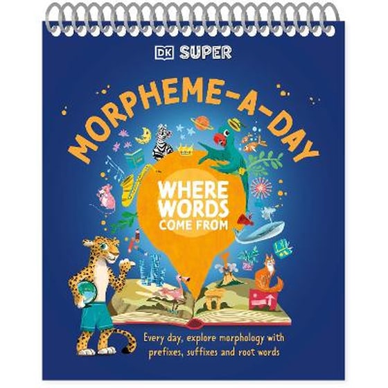DK Super Where Words Come From Morpheme-A-Day image 0