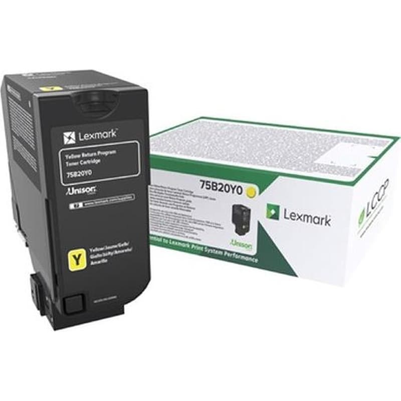 Toner Lexmark 75B20Y0 - Yellow