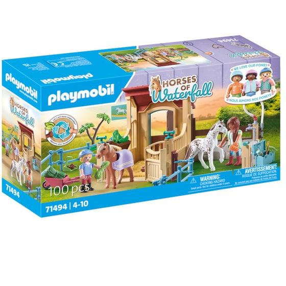 PLAYMOBIL® Horses of Waterfall Στάβλος αλόγων (71494) image 0