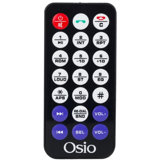 Osio ACO-4720UBT Ηχοσύστημα Αυτοκινήτου - Μαύρο image 14