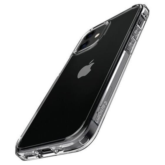Θήκη Apple iPhone 12 Mini - Spigen Ultra Hybrid - Crystal Clear image 4