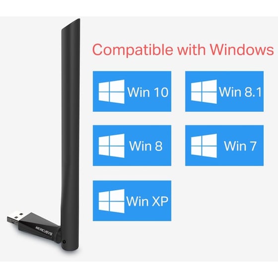 Mercusys MU6H v1 USB Αντάπτορας Δικτύου Ασύρματη Σύνδεση 650Mbps image 3