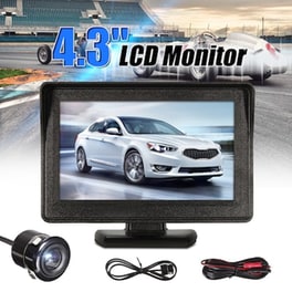 Car Rear View 4.3" Tft Lcd Monitor