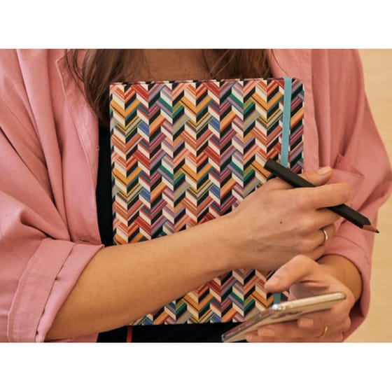 Moleskine Σημειωματάριο XL Missoni Zigzag Multi-color Limited Edition image 5
