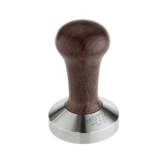 Πατητήρι Καφέ Plane 49mm Ξύλινη Λαβή Metallurgica Motta image 0