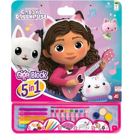 Σετ Ζωγραφικής Giga Block 5 Σε 1 DreamWorks Gabby's Dollhouse