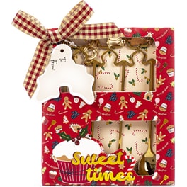 Tri-Coastal Design Κουτάλια Stars Xmas - 4 Τμχ