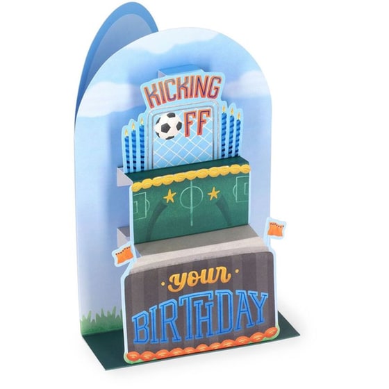 Ευχετήρια&nbsp;Κάρτα Legami&nbsp;Pop-Up&nbsp;Birthday&nbsp;Cake&nbsp;Soccer&nbsp;L image 1