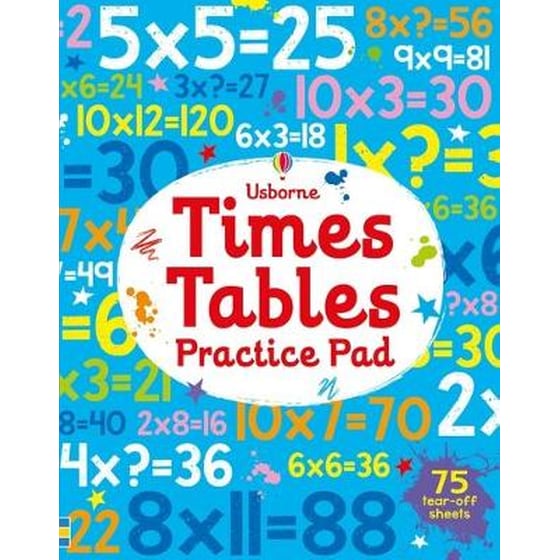 Times Tables Practice Pad image 0