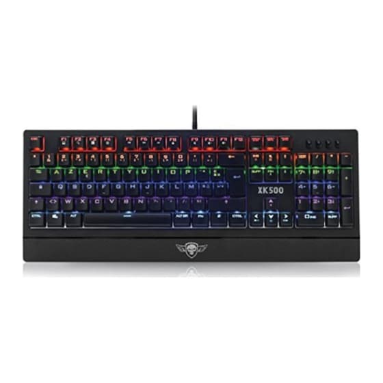 Spirit of Gamer K500 Gaming Μηχανικό Πληκτρολόγιο με Custom διακόπτες και Φωτιζόμενα πλήκτρα (UK) image 2