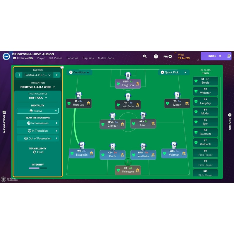 Football Manager 2024 PS5 - Jeux vidéo - Achat & prix