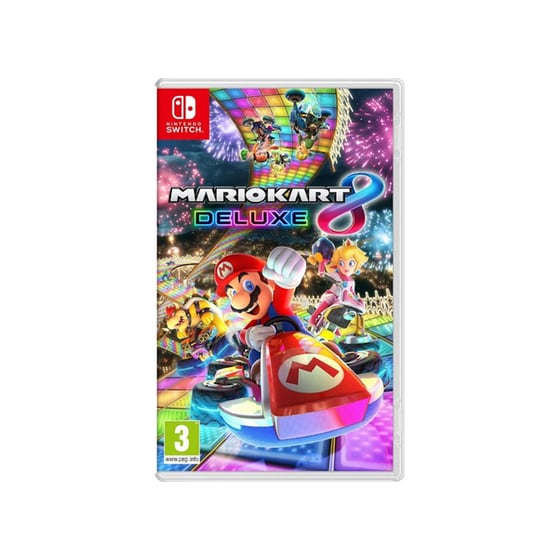 Nintendo Switch Lite Turquoise & Mario Kart 8 Deluxe image 2