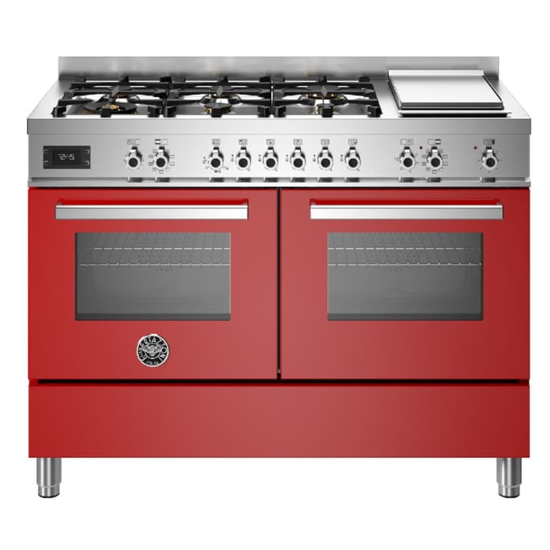 LA GERMANIA BERTAZZONI PRO126G2EROT 58 / 58 Lt Μεικτή Κουζίνα Αερίου