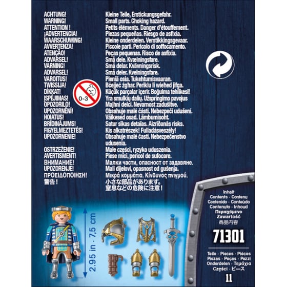 PLAYMOBIL® Novelmore Ο Arwynn με το Invincibus (71301) image 2