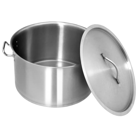 Μαρμίτα VIDAXL Από Ανοξείδωτο Ατσάλι 28 cm 44 L Inox image 1