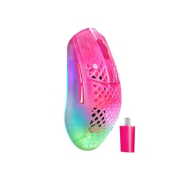Steelseries Aerox 3 Gen 2 Gaming Ενσύρματο Ποντίκι - Magenta