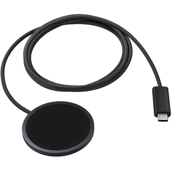 Ασύρματος Φορτιστής Samsung Magnet Wireless Charger USB-C 25W - Dark Gray image 1