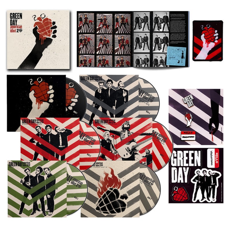 American Idiot (20th Anniversary Deeluxe Edition) (Limited 4CD + 2Blu-Ray)