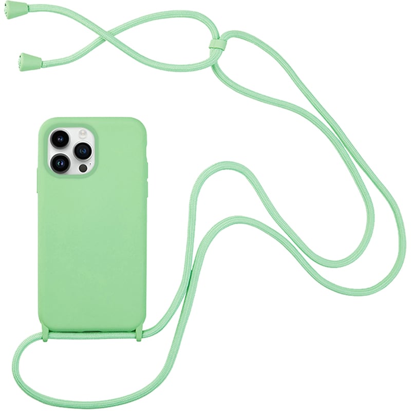 Θήκη Apple iPhone 14 Pro Max - My Colors CarryHang Strap - Πράσινο Ανοιχτό
