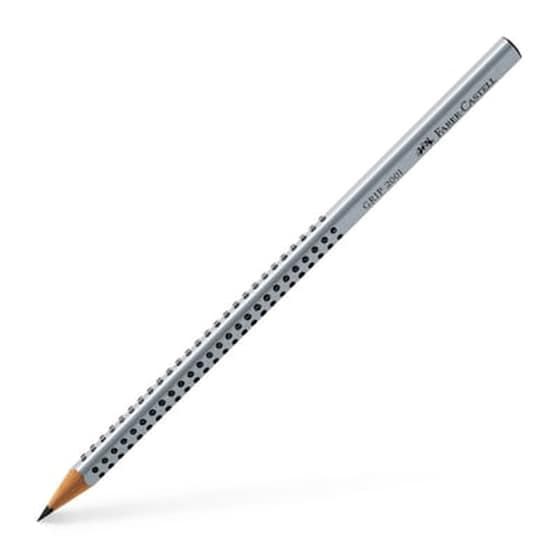 Μολύβι Faber Castell Grip 2Β Γκρι image 0