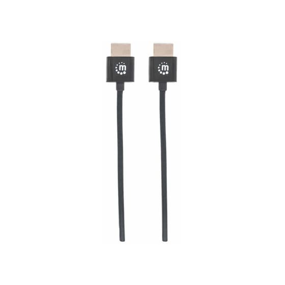 Καλώδιο Manhattan HDMI 1.4 Cable HDMI Male σε HDMI Male - 1.8m image 1
