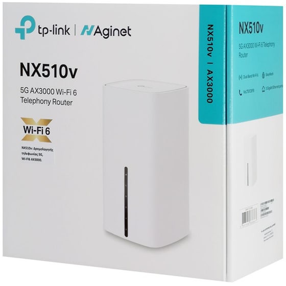 Router TP-Link NX510v 5G AX3000 Wi-Fi 6 Dual Band (2.4 & 5 GHz) 2400 Mbps image 3