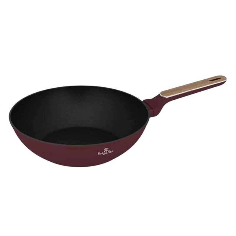 Αντικολλητικό Τηγάνι Wok BERLINGER HAUS BH-8296 28 cm Μπορντό