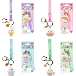 Φιγούρα Yume Molang Snack Time Keychain Blind Box - Τυχαία Επιλογή