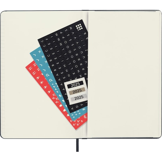 Ημερολόγιο Εβδομαδιαίο Moleskine 2025 12M Pro Large Black Hard image 6