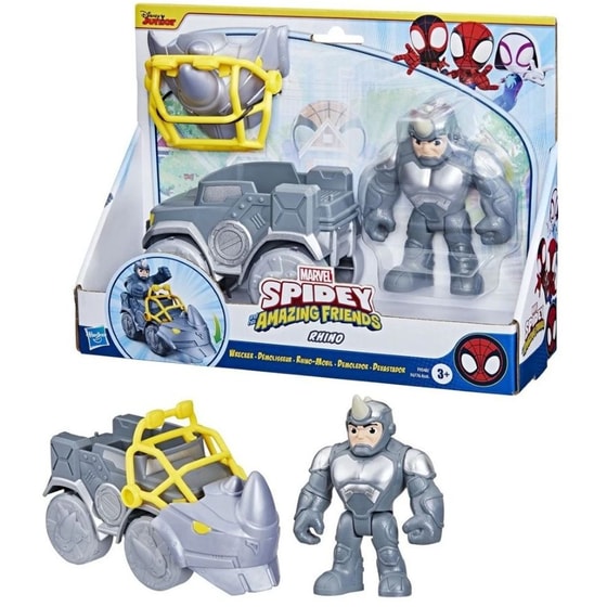 Spidey Οχήματα - Spidey And His Amazing Friends - F7454 Spidey With Web-crawler image 3