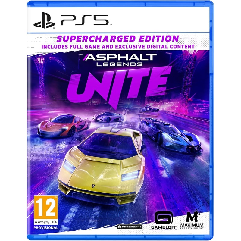 MAXIMUM GAMES Asphalt Legends: Unite - Supercharged Edition - PS5