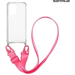 Θήκη Xiaomi Redmi Note 10 5G - Sonique Armor Clear Με Strap - Πράσινο