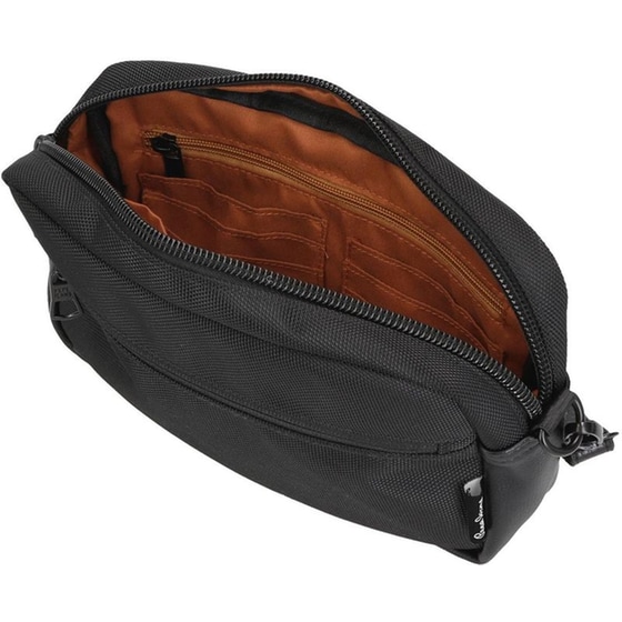 Pepe Jeans Τσαντάκι Χειρός 24.5x15x6cm Σειρά Egham - Μάυρο image 2