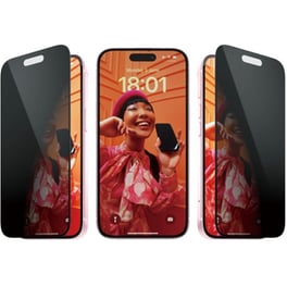 Προστατευτικό οθόνης Apple iPhone 15 - PanzerGlass Privacy Screen Protector Ultra-Wide Fit with EasyAligner